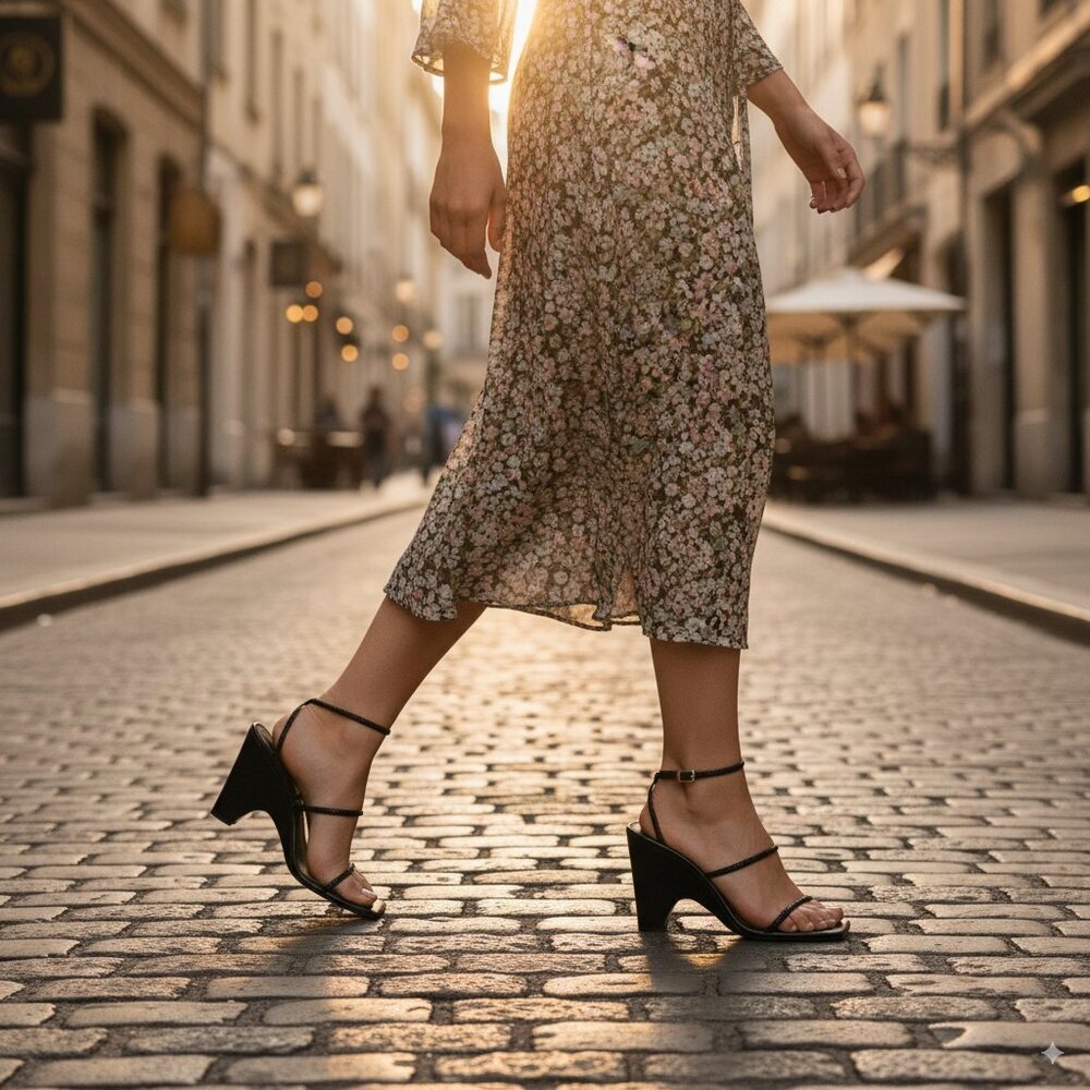 JAGGAR WOVEN LEATHER WEDGE SANDALS